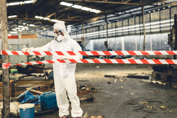 Professional Infectious Disease Decontamination technician working in Waldorf, MD